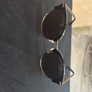 Black and Silver Sunglasses